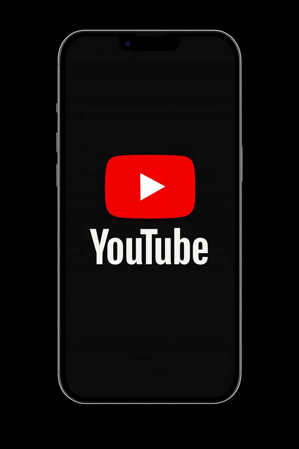 An iPhone screen showing the YouTube app.
